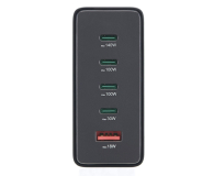 Hama STACJA ŁADUJĄCA O MOCY 240W,4X USB-C, 1X USB-A, CZARNA - 1348261 - zdjęcie 2